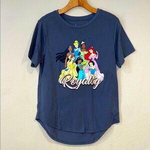Disney Princess Royalty graphic tee shirt top size Large 11-13 Disneyland Parks